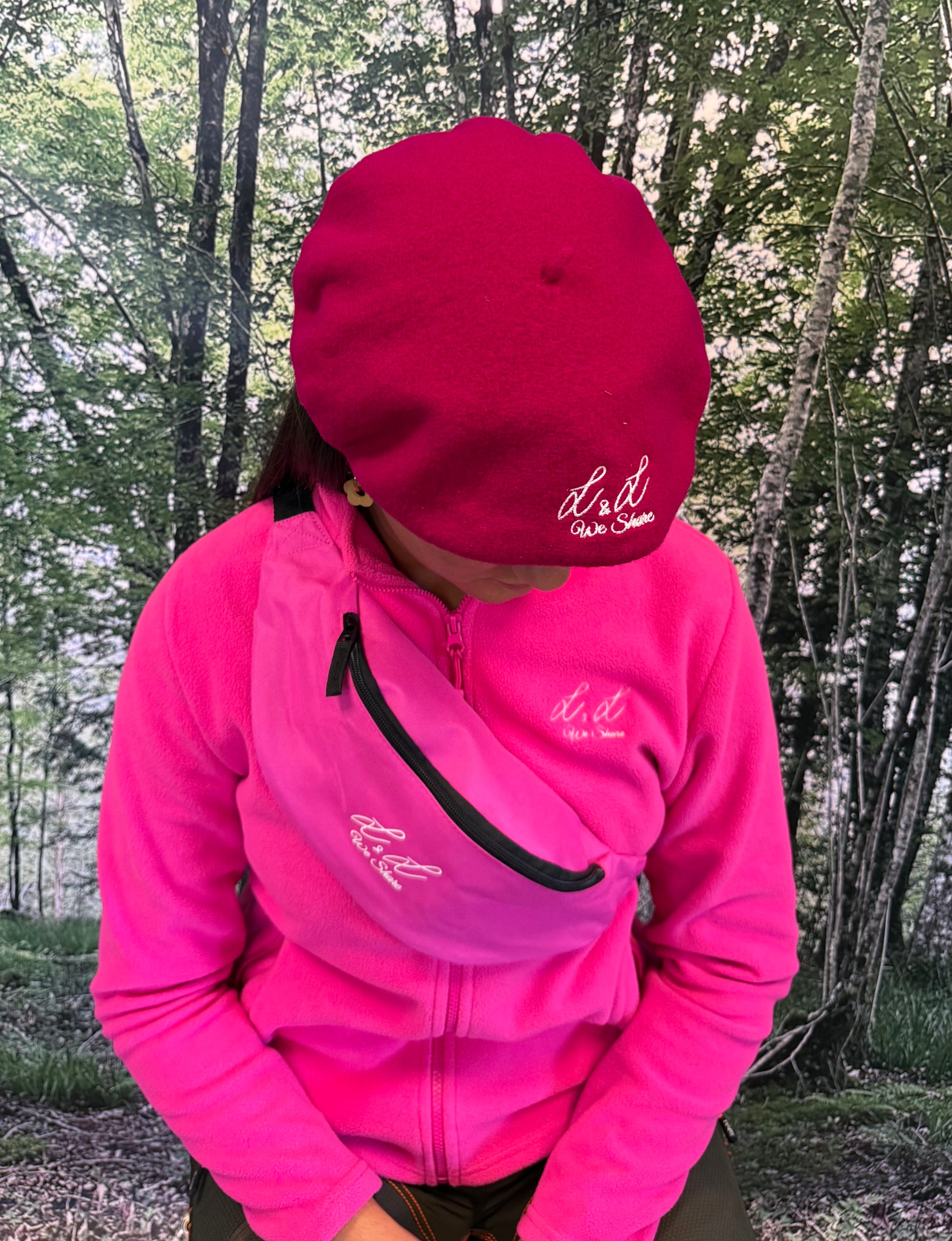 Béret Rose L&L We Share de la marque LAULHERE