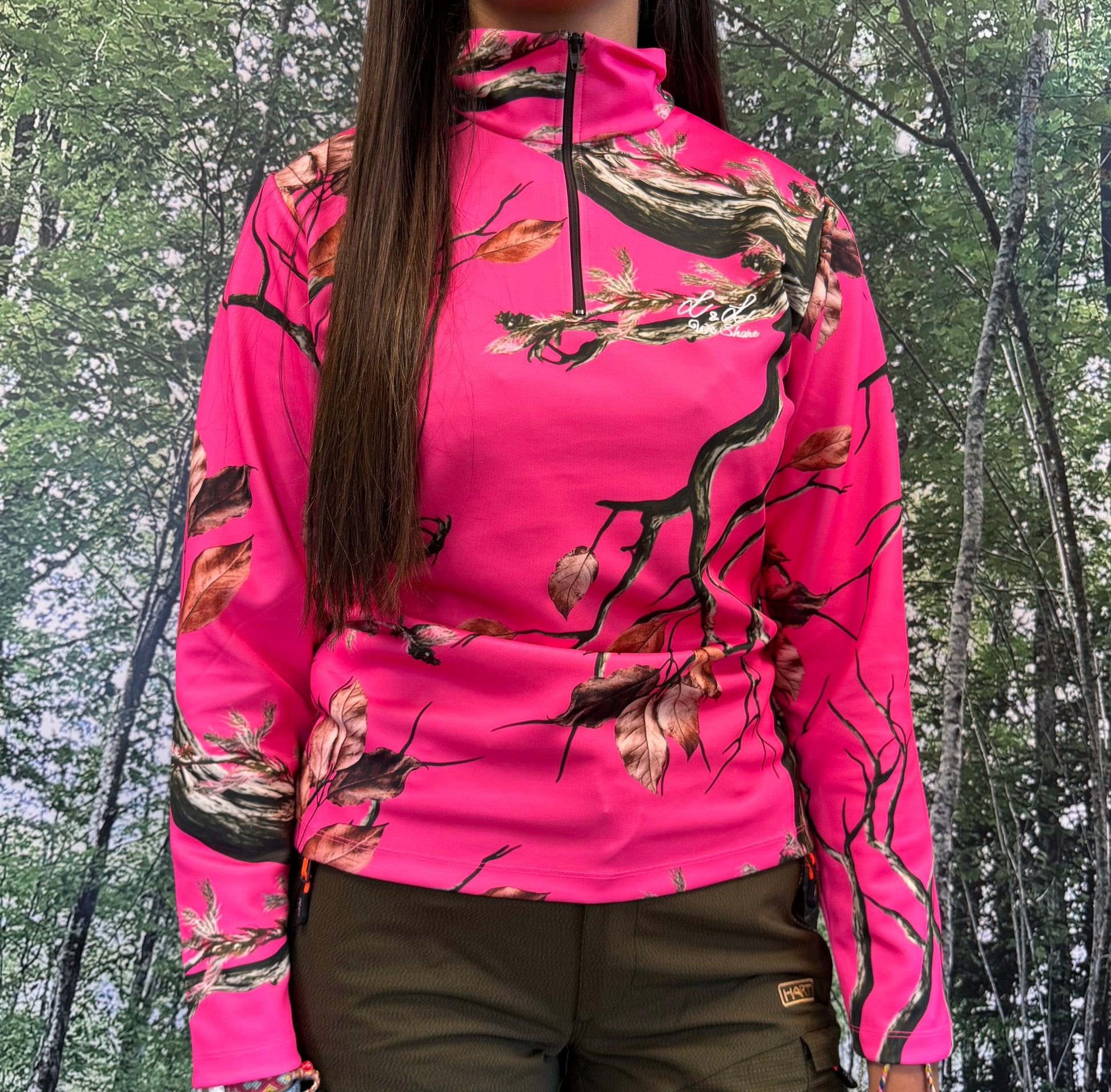 Sweat Rose Fluo Camouflage L&L We Share