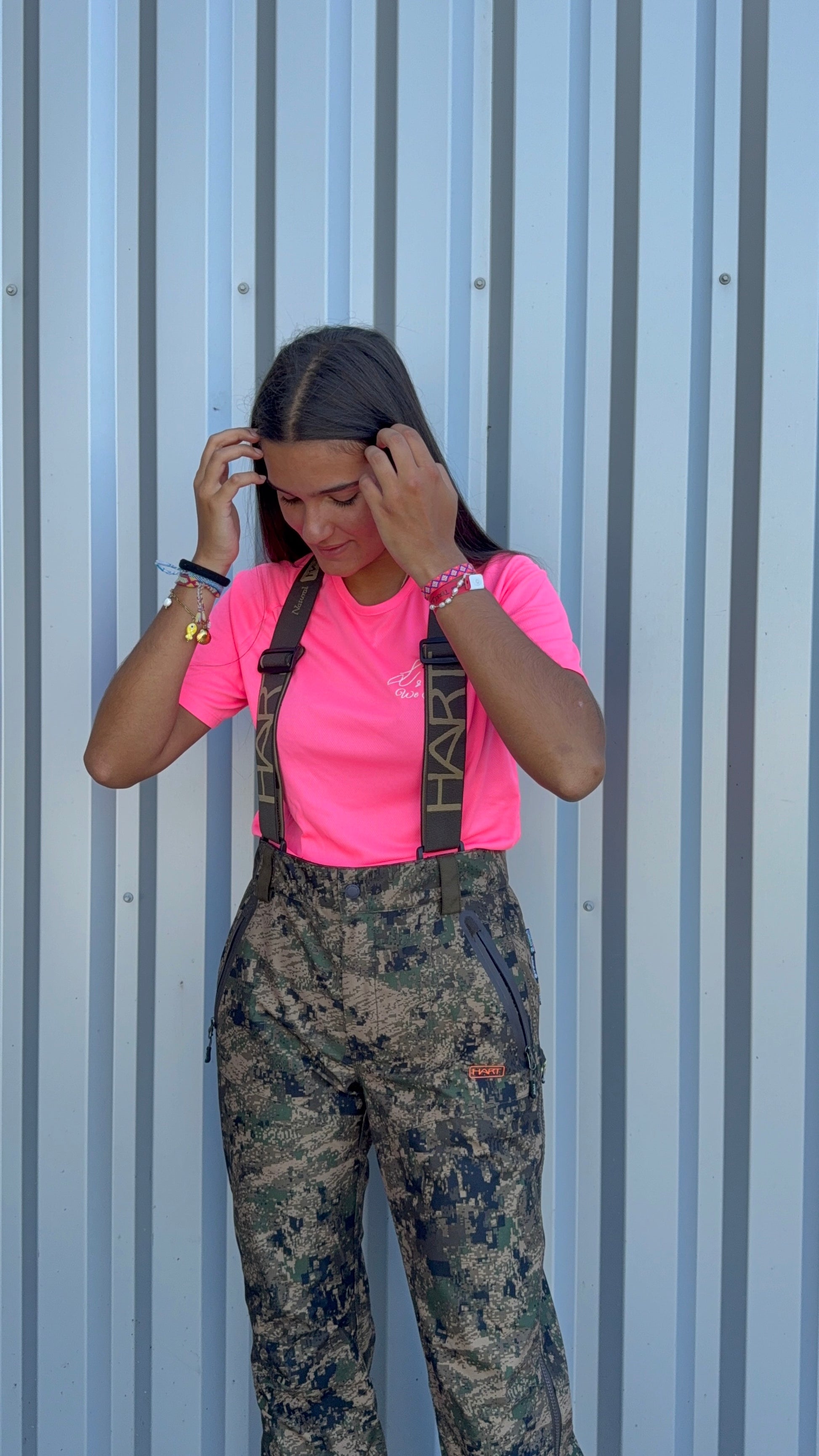 T-Shirt Rose fluo electric pink unisexe L&L We Share