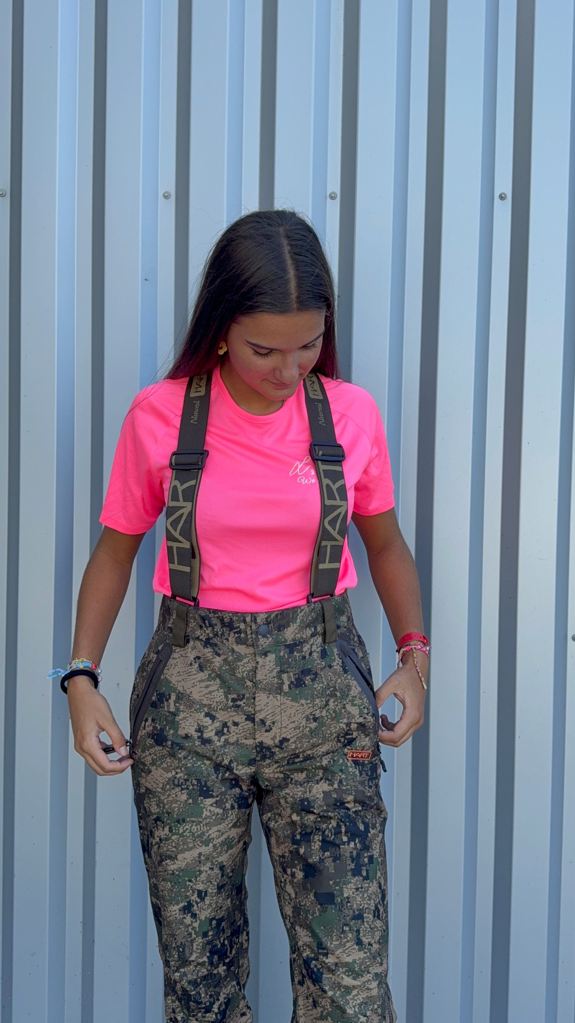 T-Shirt Rose fluo electric pink unisexe L&L We Share