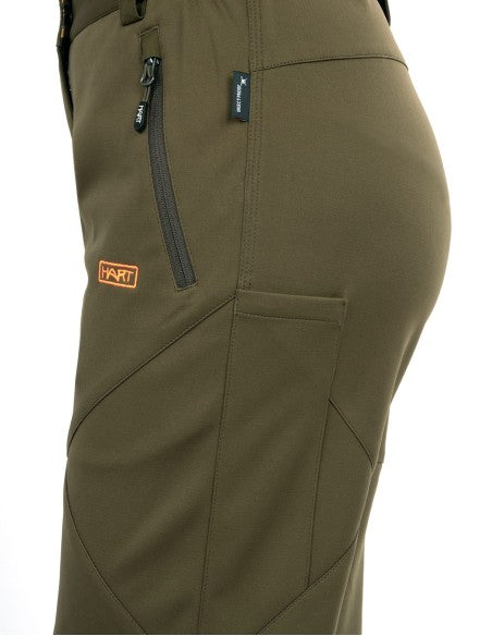 Pantalon Stilk-TXT Femme Vert Olive