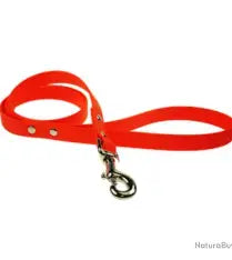 Laisse plate  BIOTHANE BETA Orange 19mm
