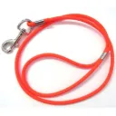 Laisse Tubulaire nylon Orange 120cm