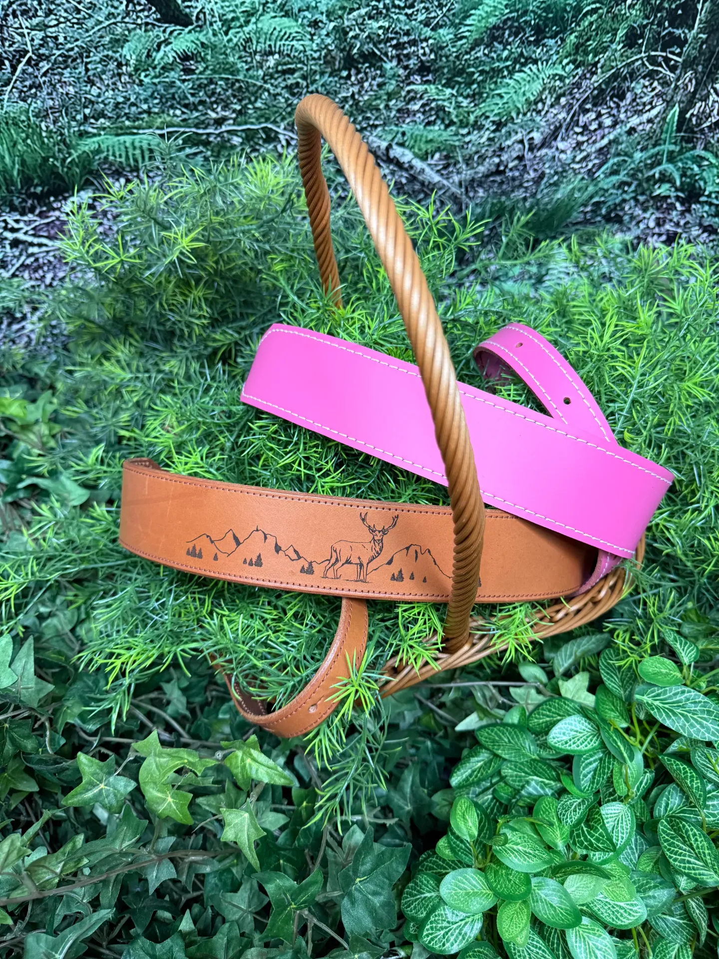 [SPSDCRPLLWS] Sangle de carabine Rose Personnalisable L&L We Share (1)