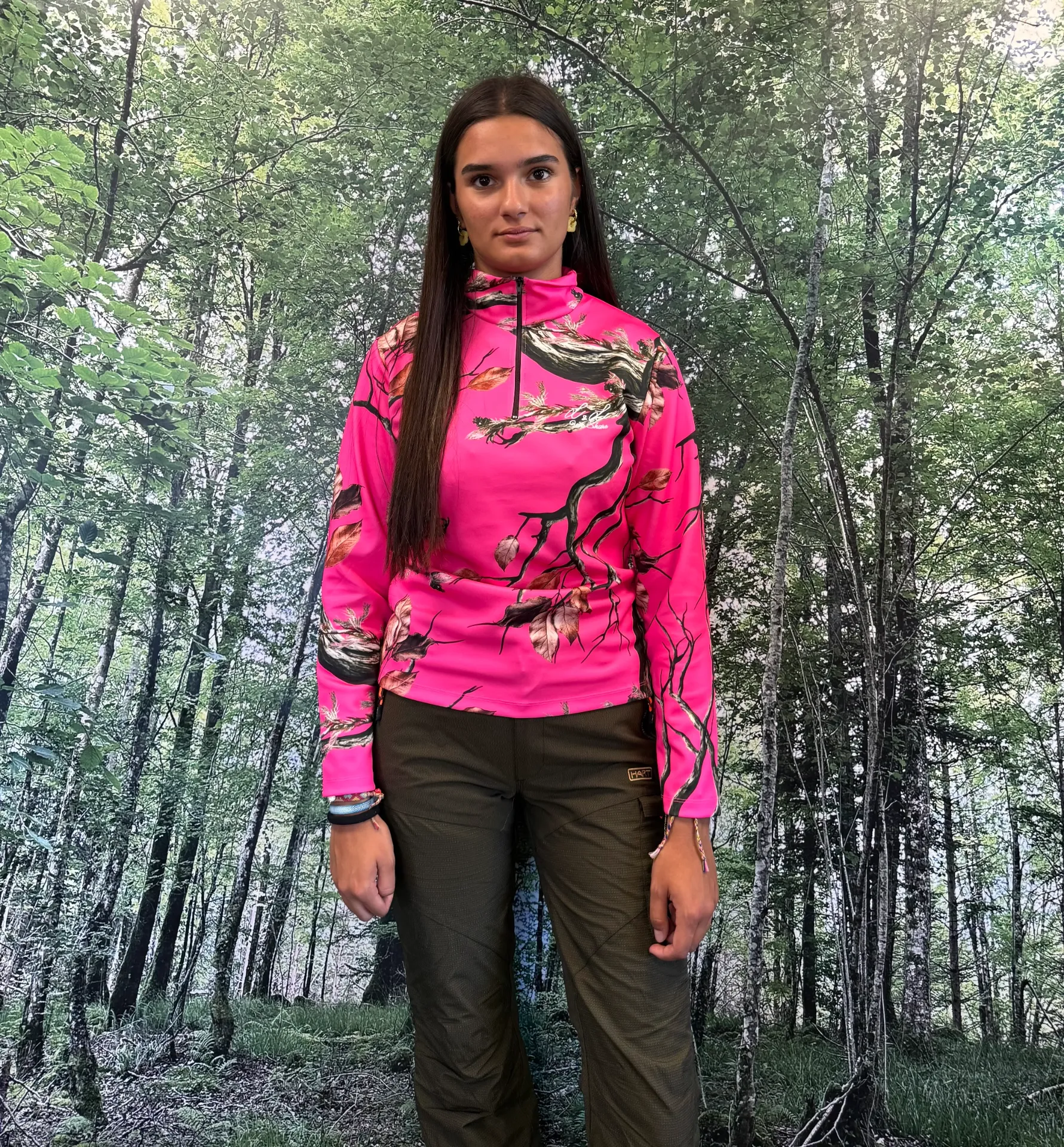 Sweat Rose Fluo Camouflage L&L We Share