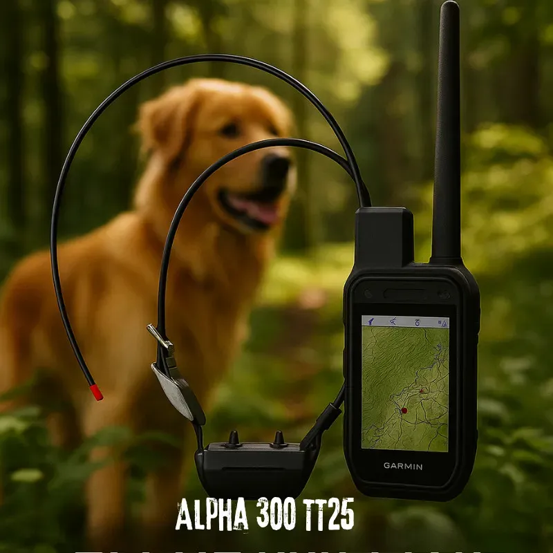 Pack GPS GARMIN alpha 300 + collier TT25