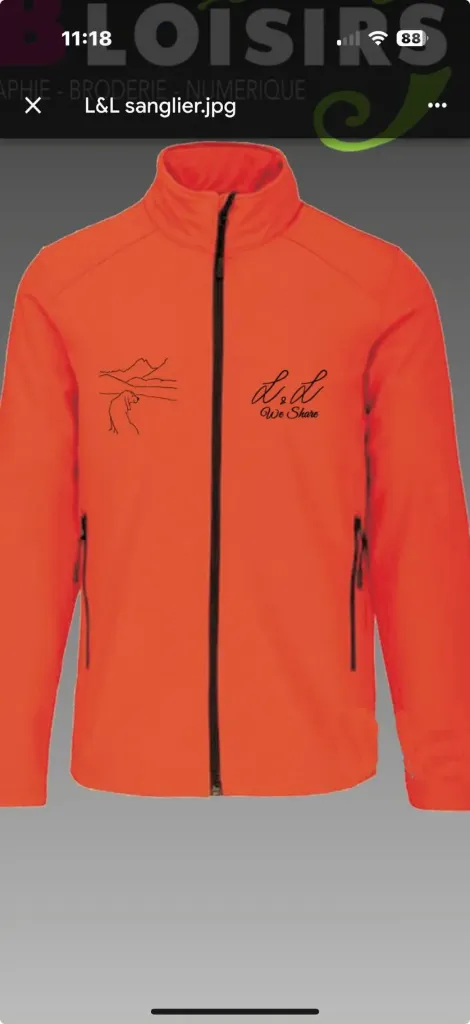 [VÊPVT] personnalisation vêtements techniques