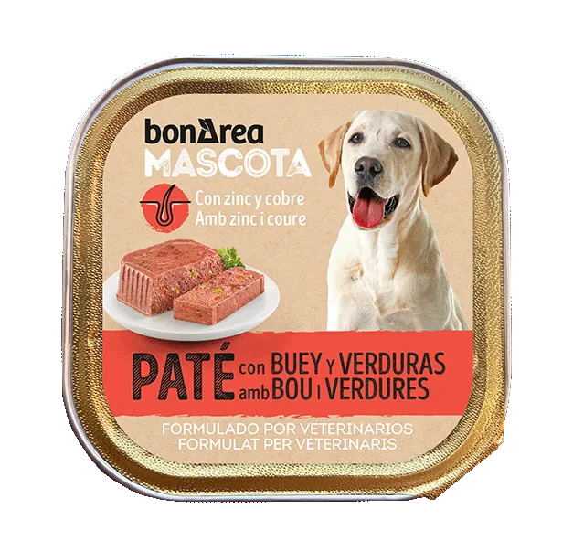 [ANPPCBBL] Pâtée pour Chiens BONMASCOTA boeuf/légumes
